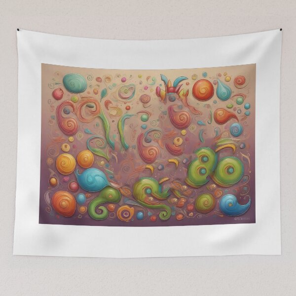 Item preview, Vibrant Cartoon Creation (496) designed and sold by WASjourney.