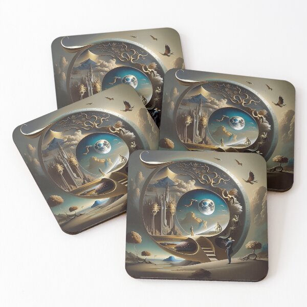 Item preview, A Dream Within a Dream: Surreal Landscape Art designed and sold by artmanikin.