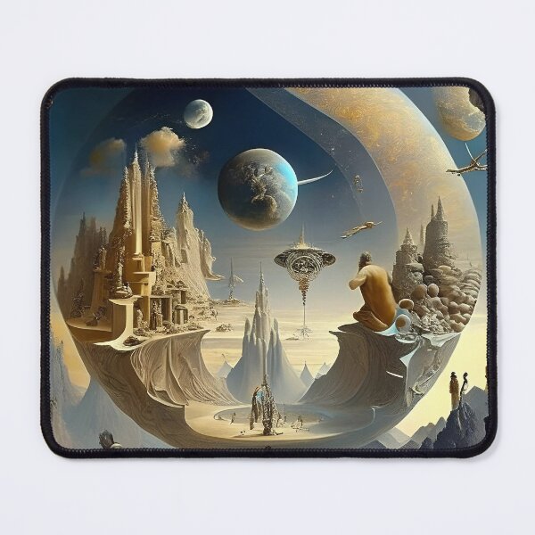 Item preview, Beyond Reality: Abstract Fantasy T-Shirt designed and sold by artmanikin.