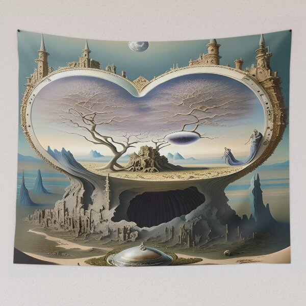 Item preview, New Horizons Fantasy Art T-Shirt designed and sold by artmanikin.