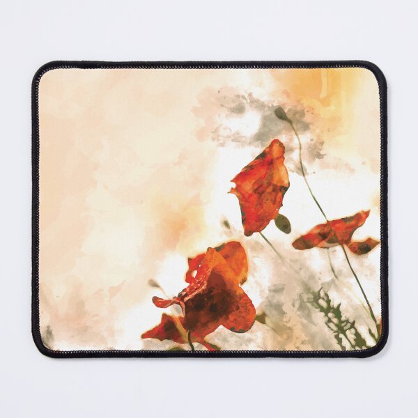 Item preview, Red Poppy #floral #watercolor designed and sold by Vesuvik-Designs.
