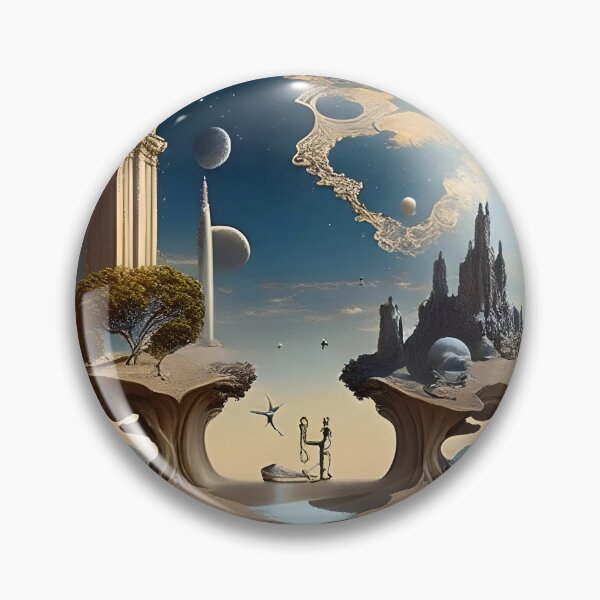 Item preview, Dreamscapes: Abstract Surreal Art T-Shirt designed and sold by artmanikin.