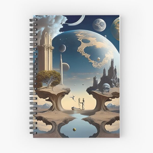 Item preview, Dreamscapes: Abstract Surreal Art T-Shirt designed and sold by artmanikin.