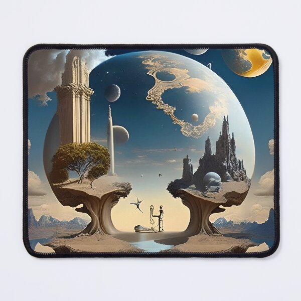 Item preview, Dreamscapes: Abstract Surreal Art T-Shirt designed and sold by artmanikin.