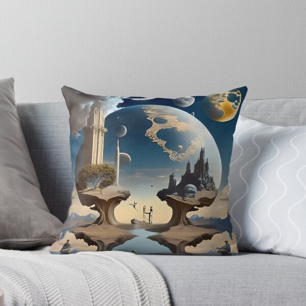 Item preview, Dreamscapes: Abstract Surreal Art T-Shirt designed and sold by artmanikin.