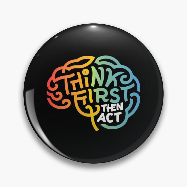 Item preview, Think first, then act. designed and sold by MG-MagicGallery.