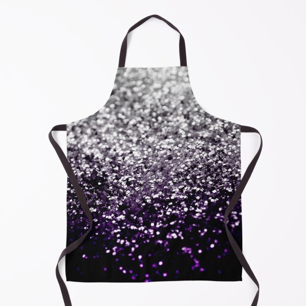 Item preview, Dark Night Purple Black Silver Glam #1 (Photo of Glitter Only - Not Reflective) designed and sold by Anita's & Bella's Art.