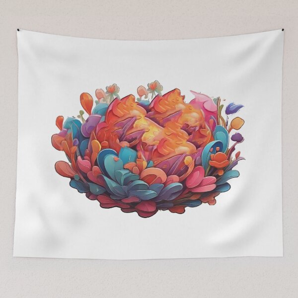 Item preview, Playful Energy in a Vibrant Sticker (500) designed and sold by WASjourney.
