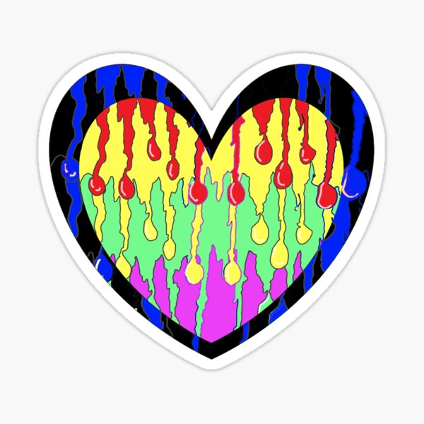 Item preview, Heart Rainbow Love Myth broken 23 designed and sold by LowEndGraphics.