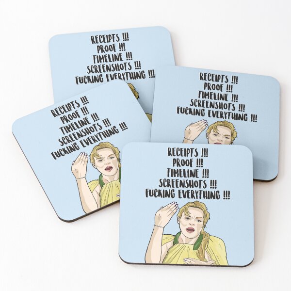 Item preview, Receipts !!! Proof !!! Timeline !!! Screenshots !!! Fucking Everything !!! - Heather Gay - The Real Housewives of Salt Lake City designed and sold by PopShopDesignFR.