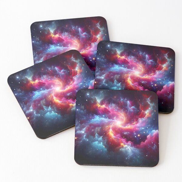 Item preview, Cosmic Symphony: Vibrant Nebula Dancing Amidst Starry Celestial Bodies designed and sold by DethLock.