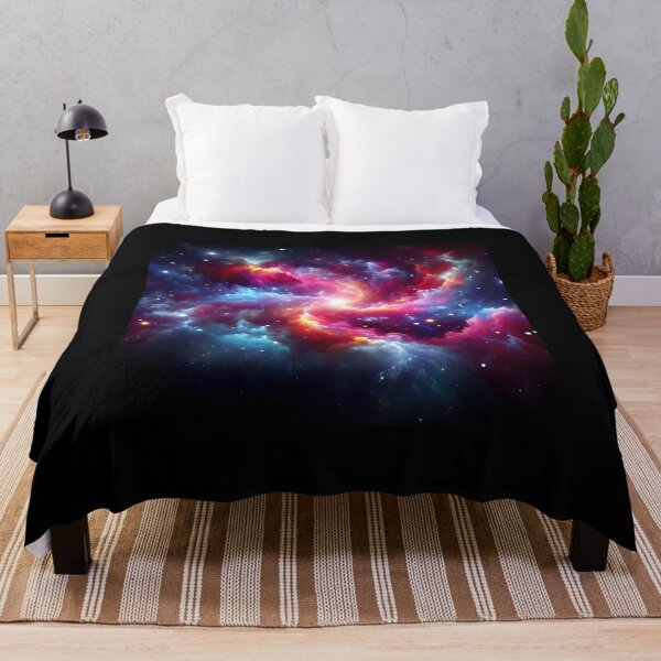 Item preview, Cosmic Symphony: Vibrant Nebula Dancing Amidst Starry Celestial Bodies designed and sold by DethLock.