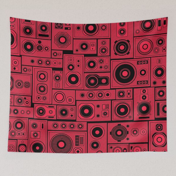 Item preview, Speaker Stack Red designed and sold by AtomicMalibu.