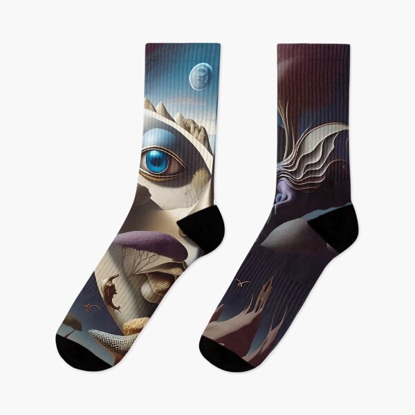 Item preview, Surrealistic Portrait T-Shirt designed and sold by artmanikin.