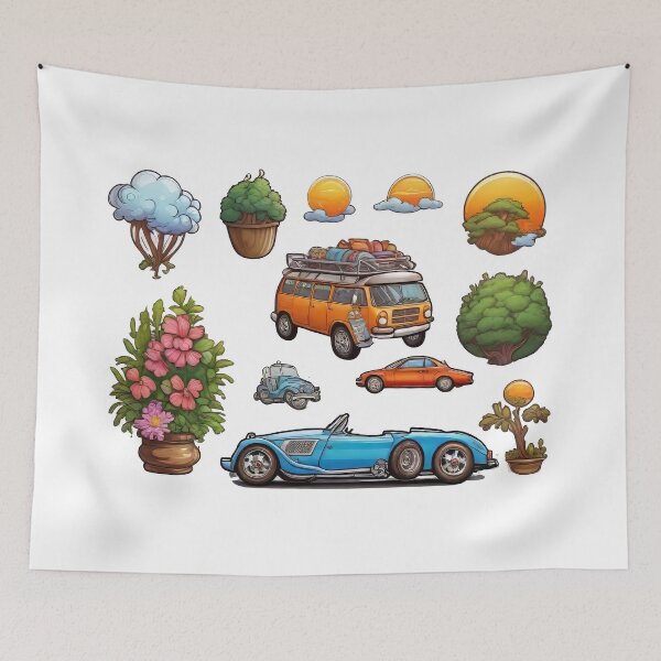 Item preview, Cartoon Sticker with White Border (506) designed and sold by WASjourney.