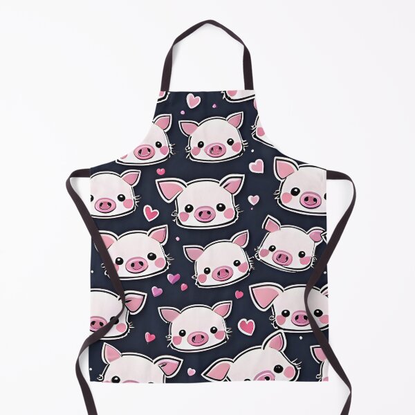 Item preview, Lovely Pig Love Heart Pattern designed and sold by TheArtOfPat.
