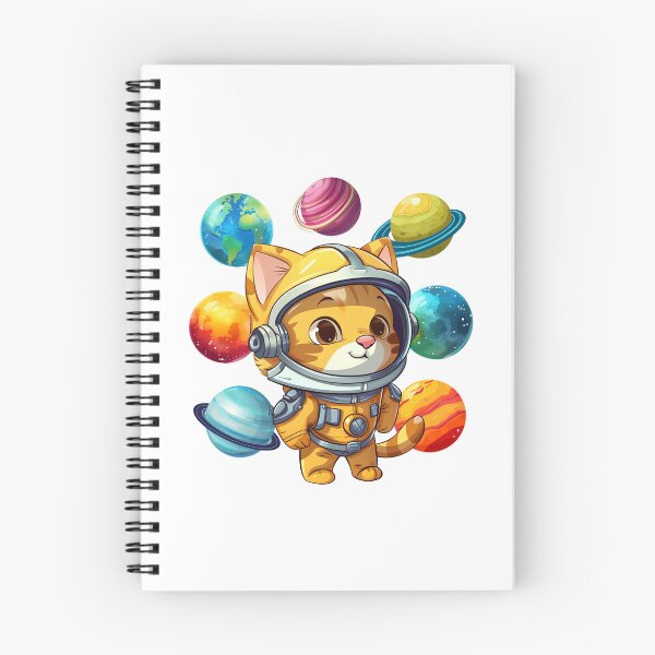 Item preview, Kitten in space designed and sold by PepeCartoon.
