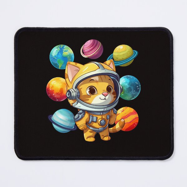 Item preview, Kitten in space designed and sold by PepeCartoon.