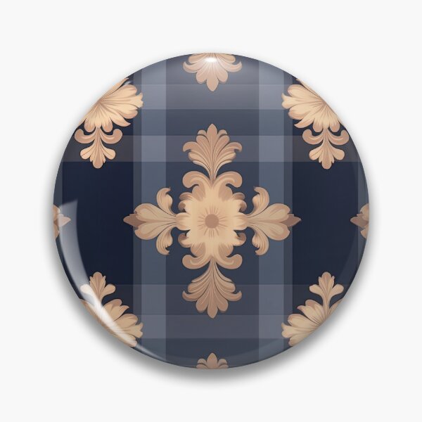 Item preview, Thai Painting and dark blue plaid designed and sold by WarmHeartedArt.