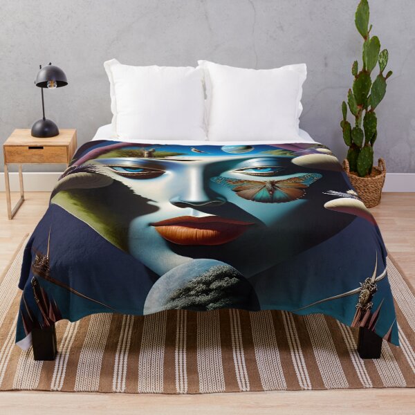 Item preview, The Art of Dreaming Face t-shirt designed and sold by artmanikin.