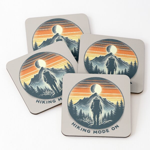 Item preview, Hiking Mode On: Embrace the Outdoor and Eco-Trend designed and sold by RuyaFab.