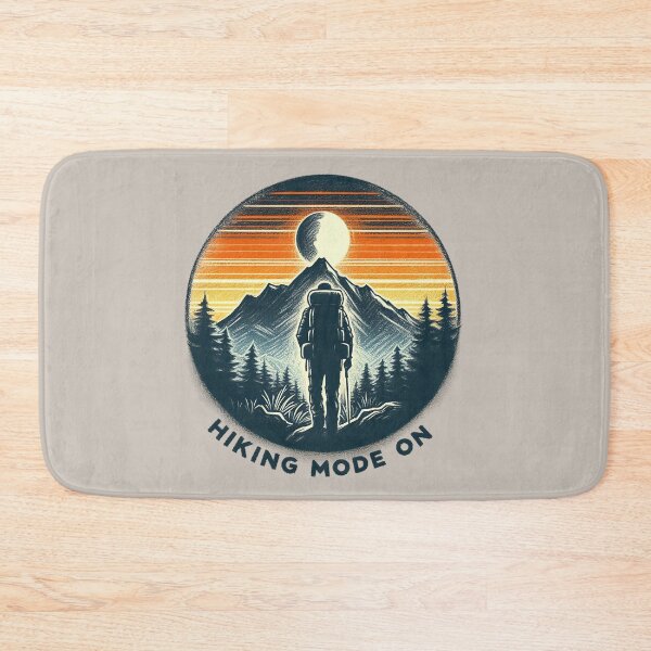 Item preview, Hiking Mode On: Embrace the Outdoor and Eco-Trend designed and sold by RuyaFab.