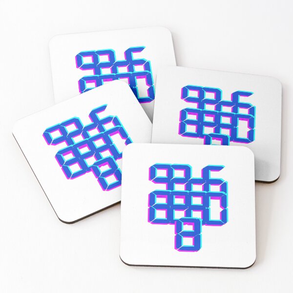 Item preview, Unique number pattern design art. designed and sold by Mintlighter.