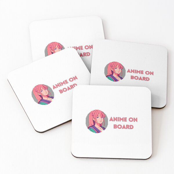 Item preview, anime on board designed and sold by warningstickers.