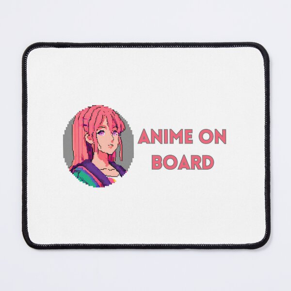 Item preview, anime on board designed and sold by warningstickers.