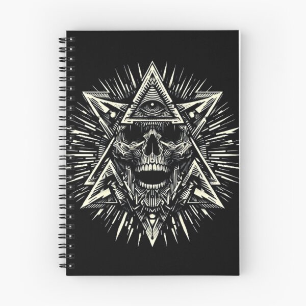 Item preview, Paintings from the Illuminati series-All-seeing eye and skull, Masonic, Knowledge,  designed and sold by 2012DreamVision.