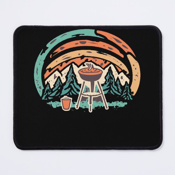 Item preview, Vintage colors sunset and barbeque designed and sold by desinganddecor.