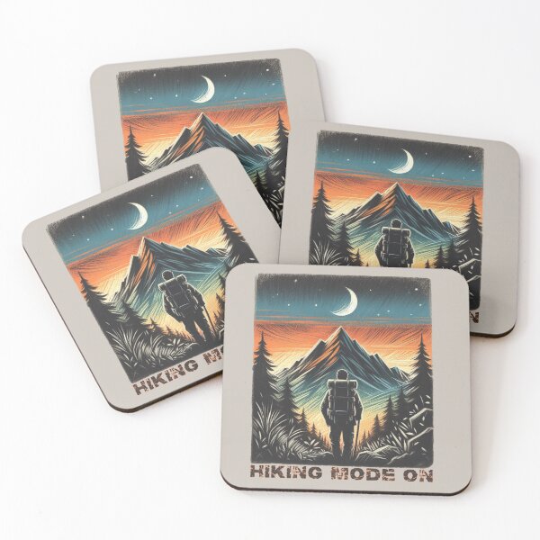 Item preview, Embrace Nature Hiking Mode On for Sustainable Adventures designed and sold by RuyaFab.