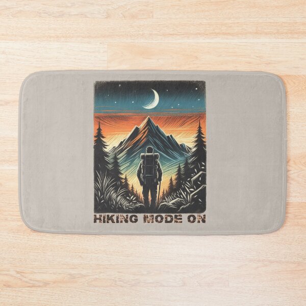 Item preview, Embrace Nature Hiking Mode On for Sustainable Adventures designed and sold by RuyaFab.
