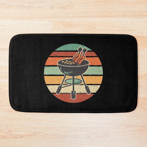 Item preview, Vintage colors sunset and barbeque designed and sold by desinganddecor.