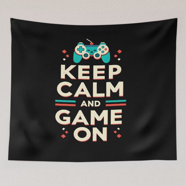 Item preview, Funny Gaming | Keep Calm And Game On | Gamer designed and sold by KitonicTees.