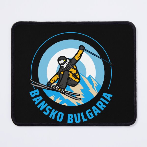 Item preview, Bansko Bulgaria Ski Resort Funny Sticker designed and sold by CornerStore007.