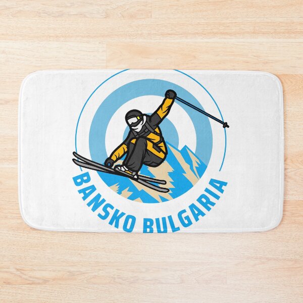 Item preview,  Bansko Bulgaria Ski Resort Funny Sticker designed and sold by CornerStore007.