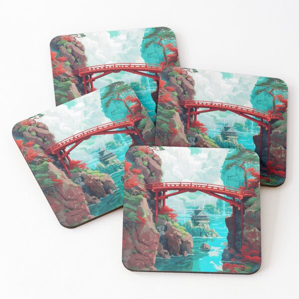 Item preview, The Path of Silence - Reflection, Meditative Nature Illustration, Relaxing Landscape Image designed and sold by IdeaSmith.