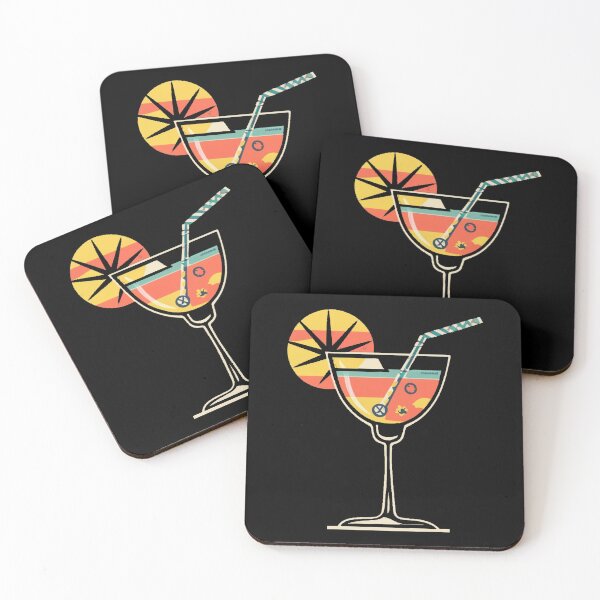 Item preview, Vintage colors sunset and skates drums designed and sold by desinganddecor.