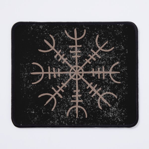 Item preview, Aegishjalmur - Viking symbol - protection symbol designed and sold by CorvusLunaArt.