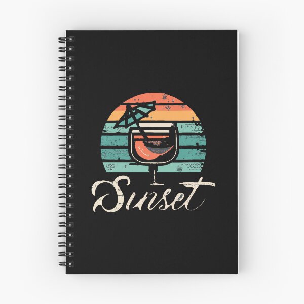 Item preview, Vintage colors sunset and skates drums designed and sold by desinganddecor.