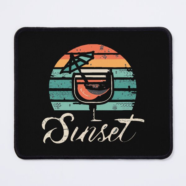 Item preview, Vintage colors sunset and skates drums designed and sold by desinganddecor.