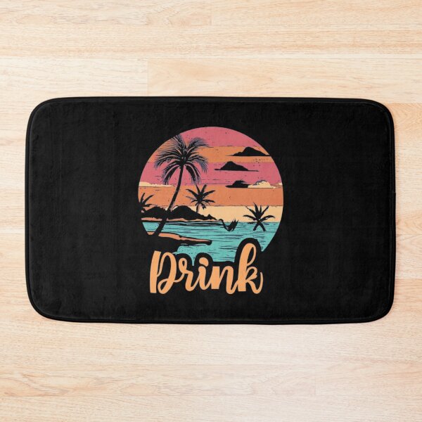 Item preview, Vintage colors sunset and skates drums designed and sold by desinganddecor.
