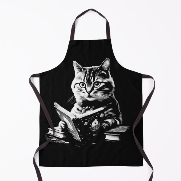 Item preview, Cat reading a book designed and sold by Szkicerka.