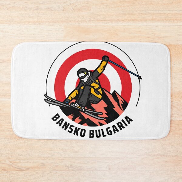 Item preview,   Bansko Bulgaria Ski Resort Funny Sticker designed and sold by CornerStore007.