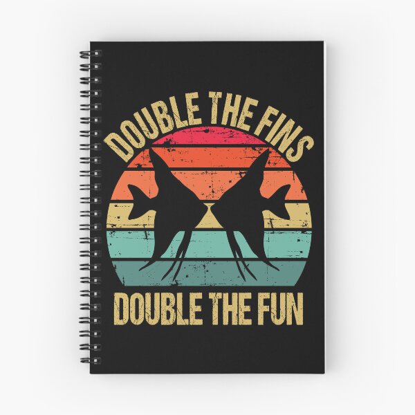 Item preview, Double The Fins Double The Fun designed and sold by AussieWonders.