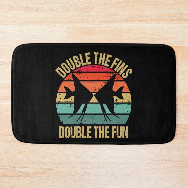 Item preview, Double The Fins Double The Fun designed and sold by AussieWonders.