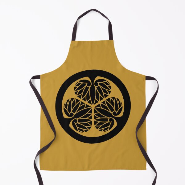 Item preview, Traditional Japanese Samurai crest: Tokugawa mallow - Kuwacha designed and sold by Onigokko.