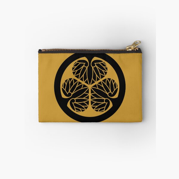 Item preview, Traditional Japanese Samurai crest: Tokugawa mallow - Kuwacha designed and sold by Onigokko.
