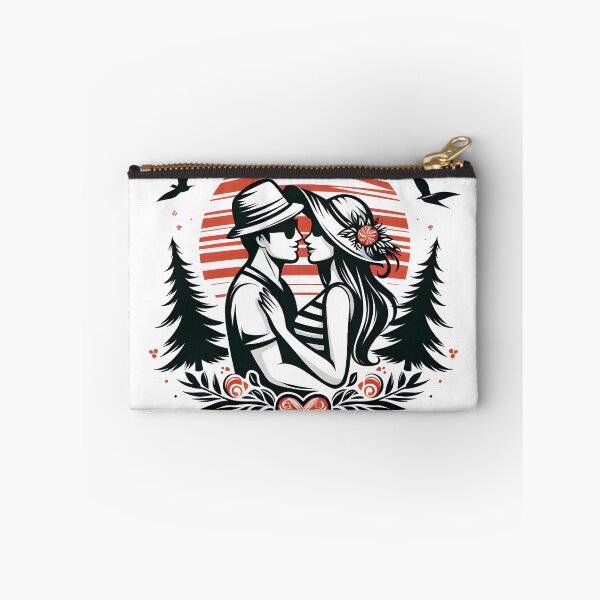 Item preview, Couple in valentines day Holiday vacations mood enjoying moment. designed and sold by vectorillus.